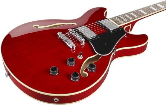 Guitarra semi-acústica Ibanez AS73-TCD Transparent Cherry Red Guitarra semi-acústica - 6