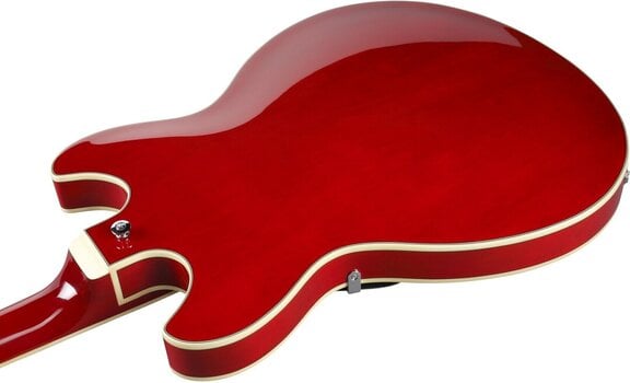 Semi-Acoustic Guitar Ibanez AS7312-TCD Transparent Cherry Red Semi-Acoustic Guitar - 7