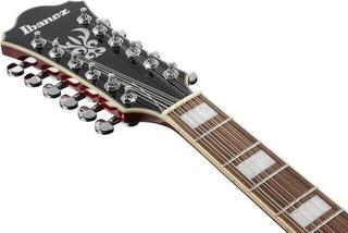 Chitară semi-acustică Ibanez AS7312-TCD Transparent Cherry Red Chitară semi-acustică - 7