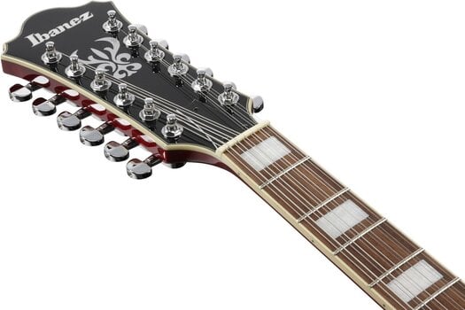 Semi-Acoustic Guitar Ibanez AS7312-TCD Transparent Cherry Red Semi-Acoustic Guitar - 8