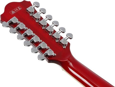 Semi-Acoustic Guitar Ibanez AS7312-TCD Transparent Cherry Red Semi-Acoustic Guitar - 9