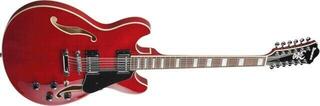 Chitară semi-acustică Ibanez AS7312-TCD Transparent Cherry Red Chitară semi-acustică - 4