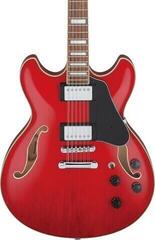 Chitară semi-acustică Ibanez AS7312-TCD Transparent Cherry Red Chitară semi-acustică - 2