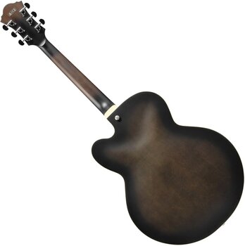 Poolakustiline kitarr Ibanez AF55-TKF Transparent Black Poolakustiline kitarr - 2