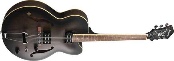 Poolakustiline kitarr Ibanez AF55-TKF Transparent Black Poolakustiline kitarr - 3