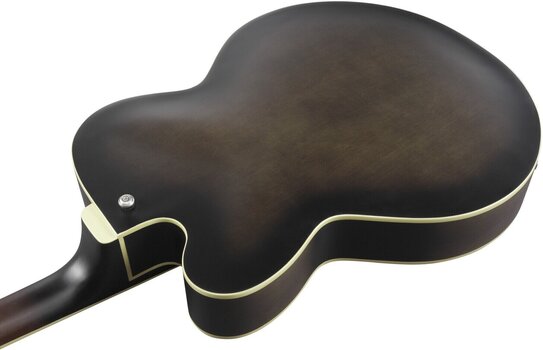 Poolakustiline kitarr Ibanez AF55-TKF Transparent Black Poolakustiline kitarr - 7