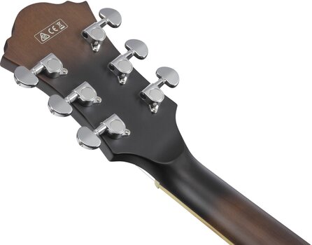 Poolakustiline kitarr Ibanez AF55-TKF Transparent Black Poolakustiline kitarr - 9