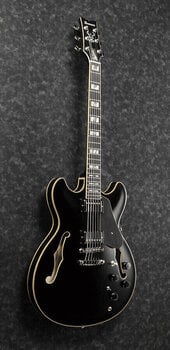 Semi-Acoustic Guitar Ibanez JSM20-BKL Black Low Gloss Semi-Acoustic Guitar - 5