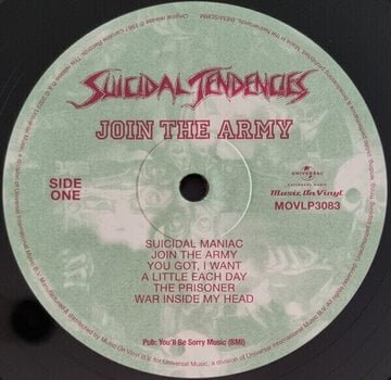 LP ploča Suicidal Tendencies - Join The Army (High Quality) (180g) (LP) - 3