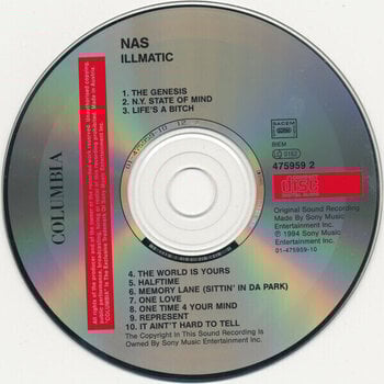 Musik-cd Nas - Illmatic (CD) - 3