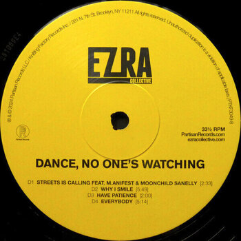 Hanglemez Ezra Collective - Dance, No One's Watching (Deluxe Edition) (2 LP) - 7
