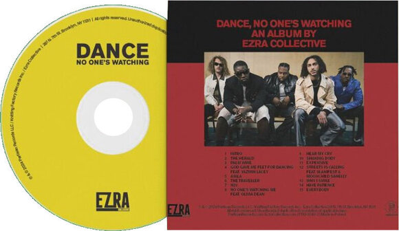 Glazbene CD Ezra Collective - Dance, No One's Watching (Digisleeve) (CD) - 3
