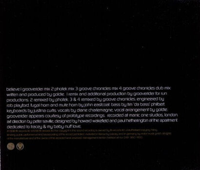 Musiikki-CD Goldie - Believe (CD) - 3