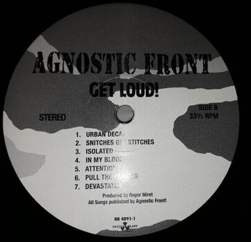 LP deska Agnostic Front - Get Loud! (LP) - 4