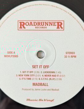 LP ploča Madball - Set It Of (High Quality) (Insert) (180 g) (LP) - 3