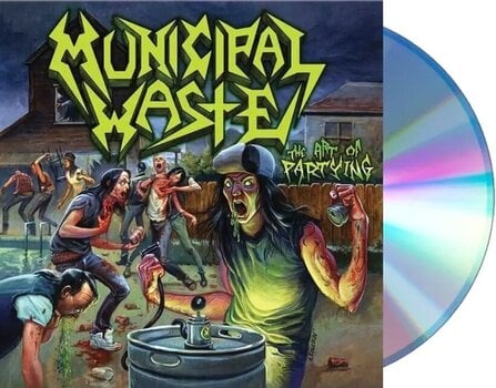 Muzički CD Municipal Waste - Art Of Partying (Digipak) (CD) - 2