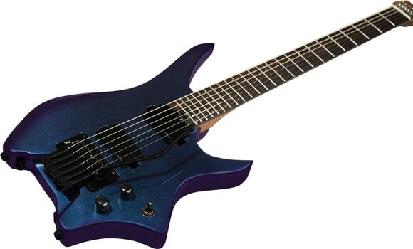 Guitarra sem cabeçalho HILS Guitars HN6 NEXT Ultra Violet Chameleon Guitarra sem cabeçalho - 5