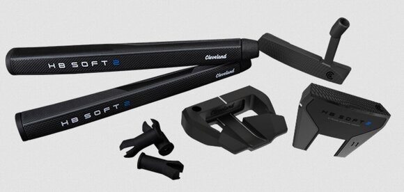 Golfová palica Putter Cleveland HB Soft 2 Black Pravá ruka 8 S 34" Golfová palica Putter - 15