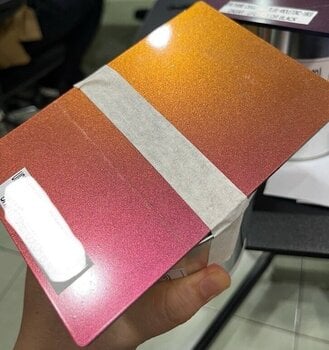 Headless gitara HILS Guitars HN6 NEXT Ultra Gold Chameleon Headless gitara (Oštećeno) - 12