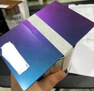 Guitarra sem cabeçalho HILS Guitars HN6 NEXT Ultra Violet Chameleon Guitarra sem cabeçalho - 11