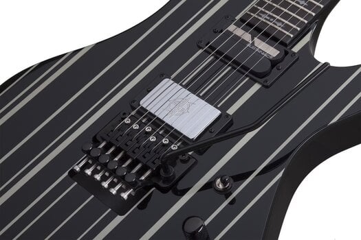E-Gitarre Schecter Synyster Gates Custom-S Black Silver E-Gitarre - 6