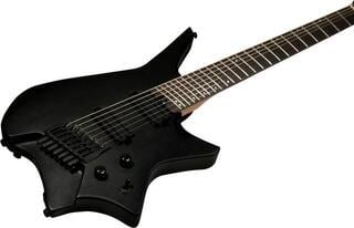 Headless Gitarre HILS Guitars HZ7 NEXT Galaxy Black Headless Gitarre - 4