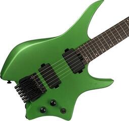 Headless Gitarre HILS Guitars HN3 NEXT Metallic Emerald Green Headless Gitarre - 4