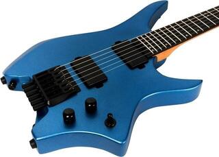 Headless Gitarre HILS Guitars HN3 NEXT Metallic Emerald Blue Headless Gitarre - 1