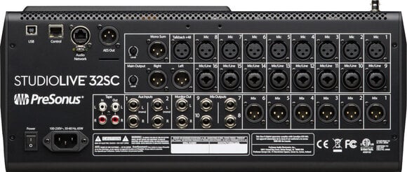 Αναλογικός Μίκτης Presonus StudioLive 32SC Αναλογικός Μίκτης - 6