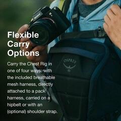 Portofel, geantă crossbody Osprey Camera Rig Husă Gri cărbune - 7