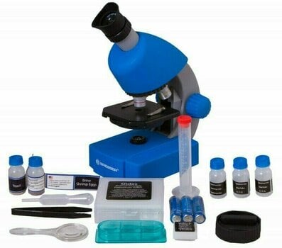 Mикроскоп Bresser Junior 40x-640x Microscope Blue - 6