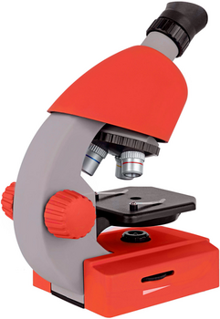 Mikroskooppi Bresser Junior 40x-640x Red Microscope Mikroskooppi - 3