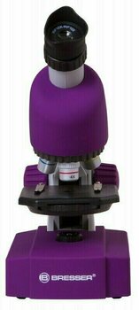 Microscópio Bresser Junior 40x-640x Violet Microscópio Microscópio - 3