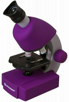 Microscópio Bresser Junior 40x-640x Violet Microscópio Microscópio - 6