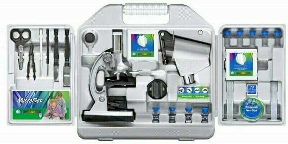 Microscope Bresser Junior Biotar 300x-1200x Microscopew/case - 3