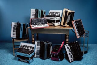 Piano accordion Hohner BRAVO myColor III 72 Piano accordion Sky - 3