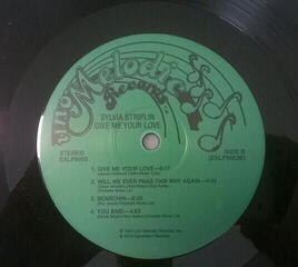 Vinyl Record Sylvia Striplin - Give Me Your Love (Produced By Roy Ayers) (LP) - 2