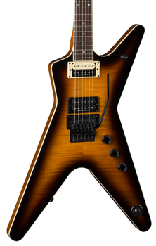 Electric guitar Dean Guitars ML 79 Floyd Flame Top Duncans Trans Brazilia Electric guitar - 2