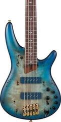 Baixo de 5 cordas Ibanez SR6605-GFB Ghost Fleet Blue Burst Baixo de 5 cordas - 3