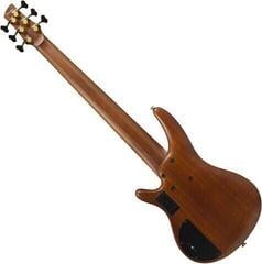 6-snarige basgitaar Ibanez SR5506-MHF Mocha 6-snarige basgitaar - 1