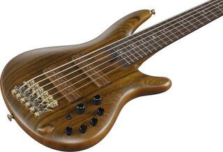 6-snarige basgitaar Ibanez SR5506-MHF Mocha 6-snarige basgitaar - 5