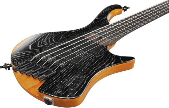Bass headless Ibanez EHB1135MS-SKL Silver Wave Black Bass headless - 6