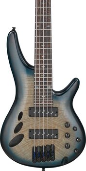 5-snarige basgitaar Ibanez SRD905-CTL Cosmic Blue Starburst 5-snarige basgitaar - 4
