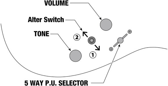 Daugiapakopė elektrinė gitara Ibanez SML721-MAM - 11