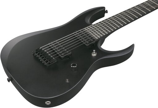 7-string Electric Guitar Ibanez RGDRB71-BKF Black Flat 7-string Electric Guitar - 6