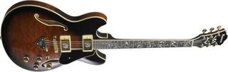Poolakustiline kitarr Ibanez AS93QMSP-DBS Dark Brown Sunburst Poolakustiline kitarr - 2