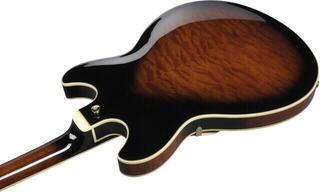 Poolakustiline kitarr Ibanez AS93QMSP-DBS Dark Brown Sunburst Poolakustiline kitarr - 6