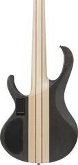 5-string Bassguitar Ibanez BTB605-TGF Transparent Gray Flat 5-string Bassguitar - 4