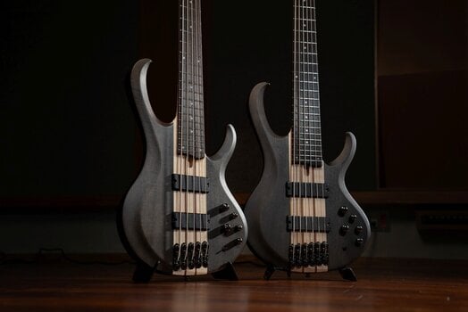 Basse 5 cordes Ibanez BTB605-TGF Transparent Gray Flat Basse 5 cordes - 13