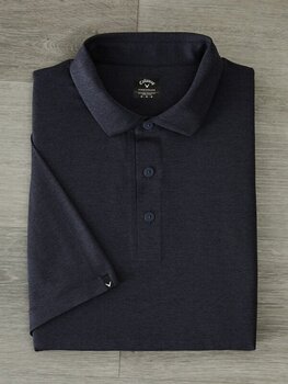 Poloshirt Callaway Premium Solid Mens Ebony Heather M Poloshirt - 3